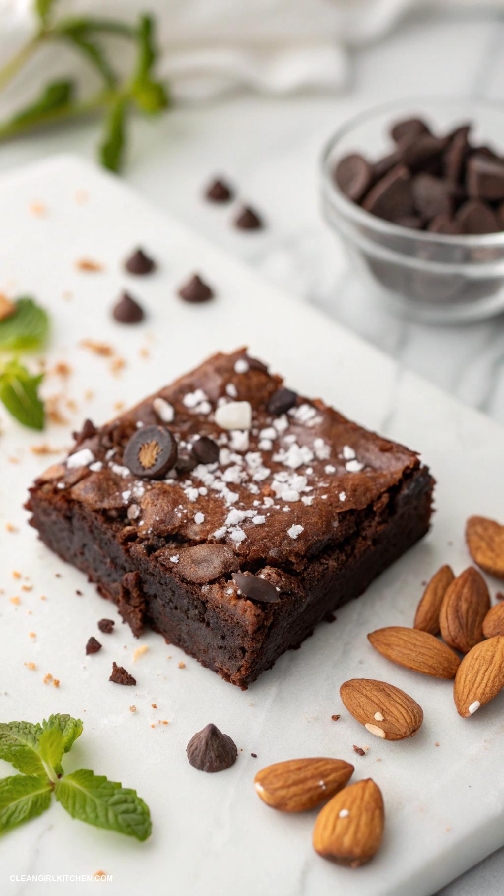 healthy baking recipes Almond Flour Brownies