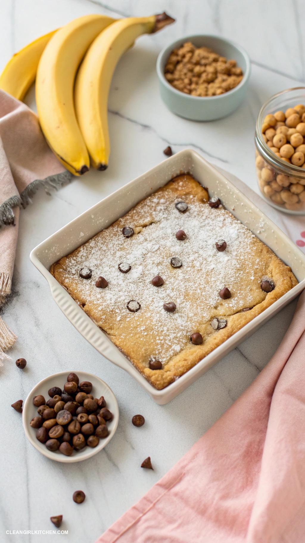 healthy baking recipes Chickpea Blondies