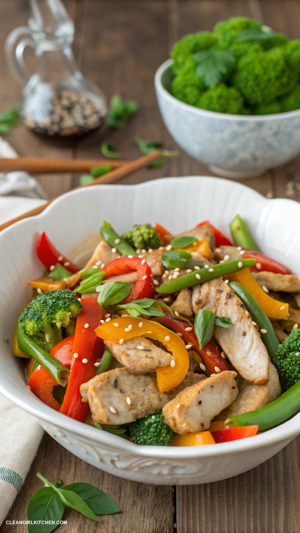 healthy dinner recipes Turkey and Vegetable Stir Fry
