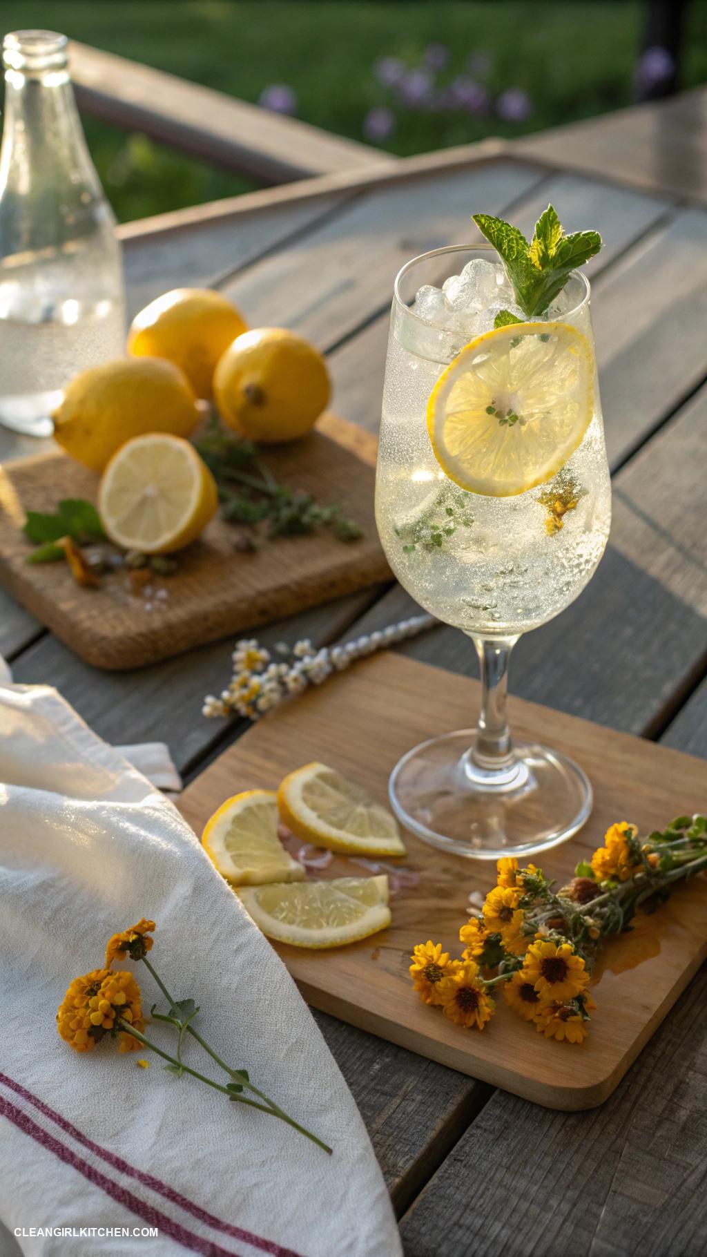 healthy drinks Lemon Water
