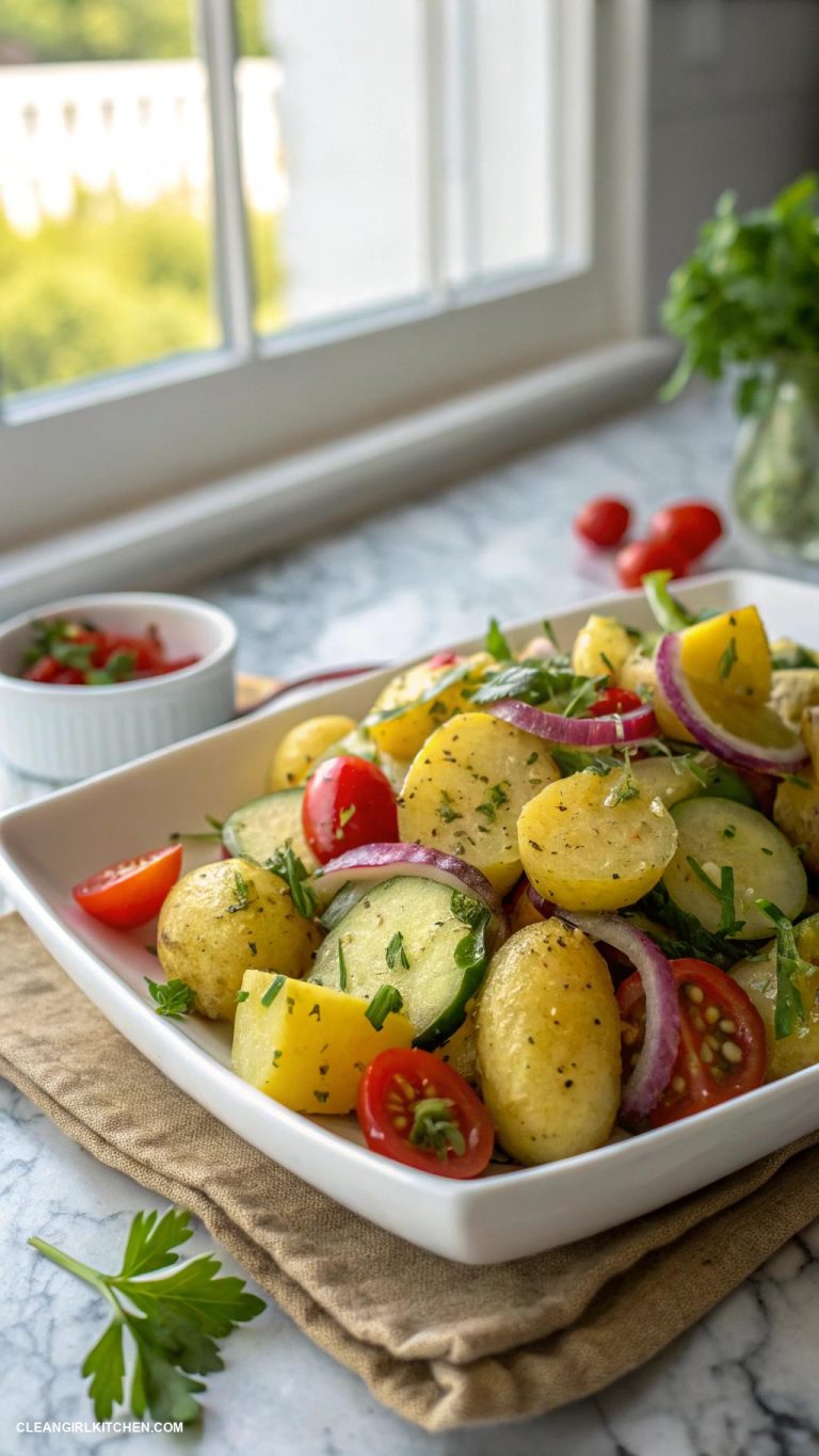 healthy potato salad