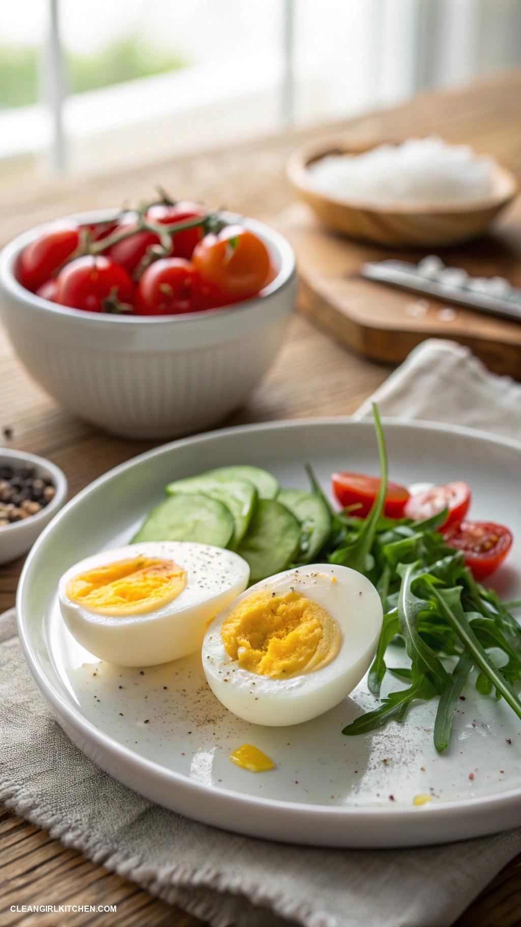 healthy snacks Hard boiled eggs