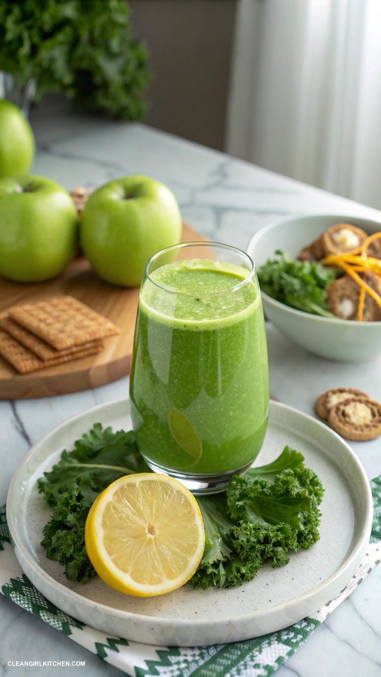 kale green juice recipe