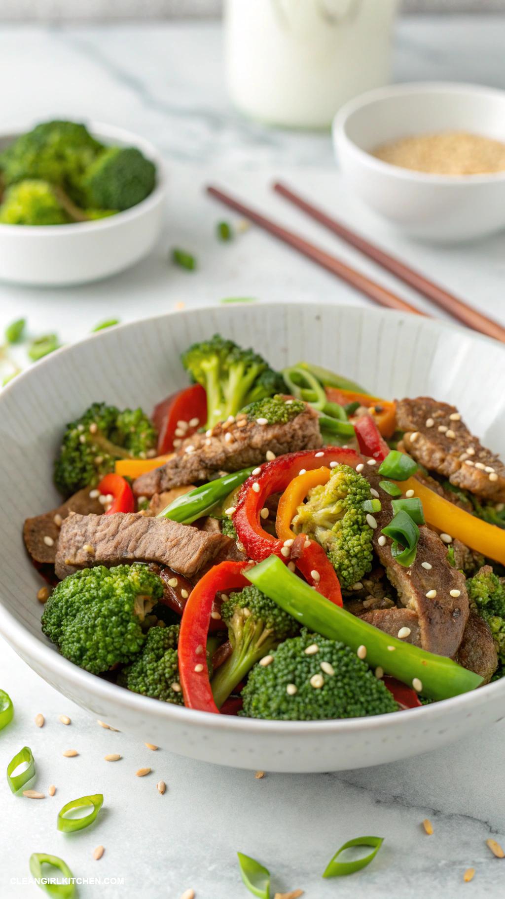 healthy crockpot meals Beef and Broccoli Stir Fry