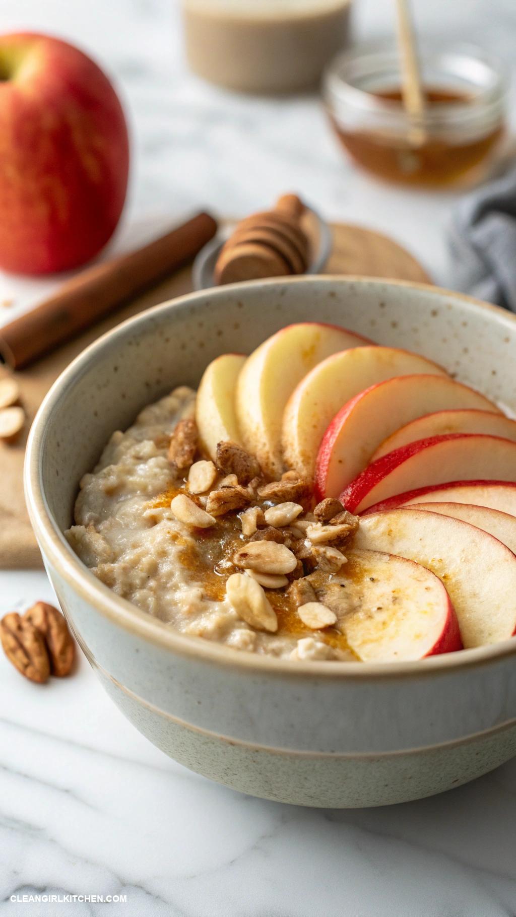 healthy overnight oats Apple Cinnamon Overnight Oats