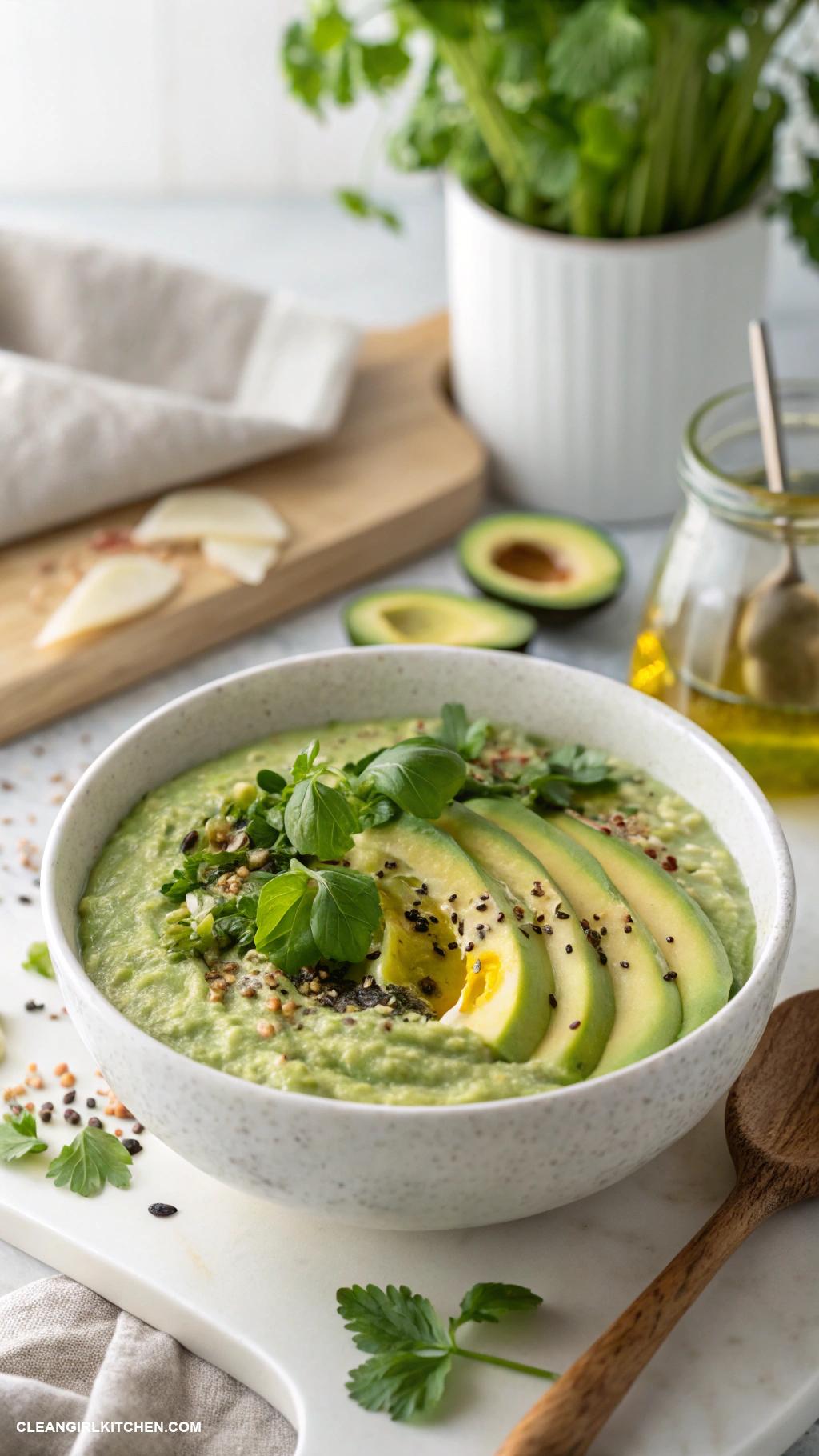 healthy overnight oats Savory Avocado Overnight Oats