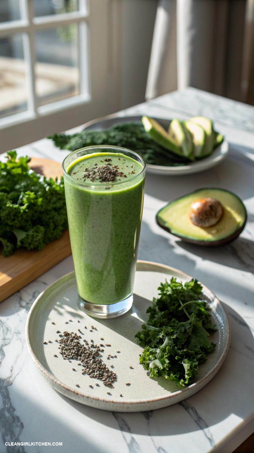 kale avocado smoothie