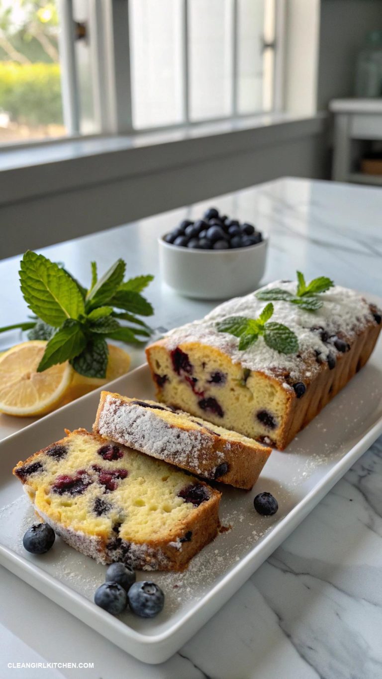 lemon blueberry bread