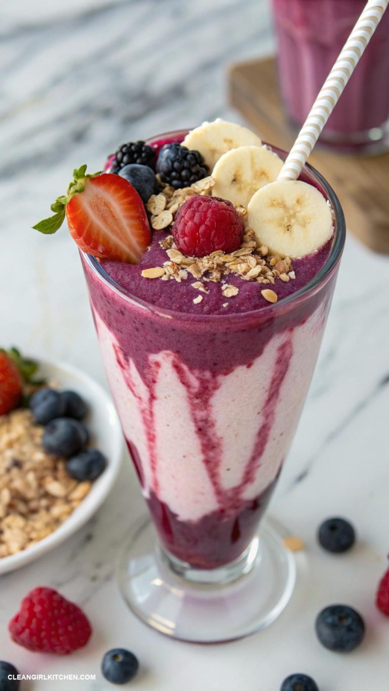 protein smoothies recipes Berry Blast Protein Smoothie
