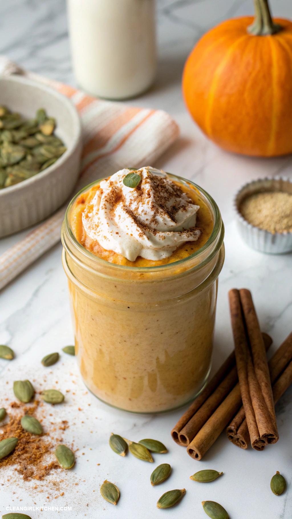 protein smoothies recipes Pumpkin Spice Protein Smoothie