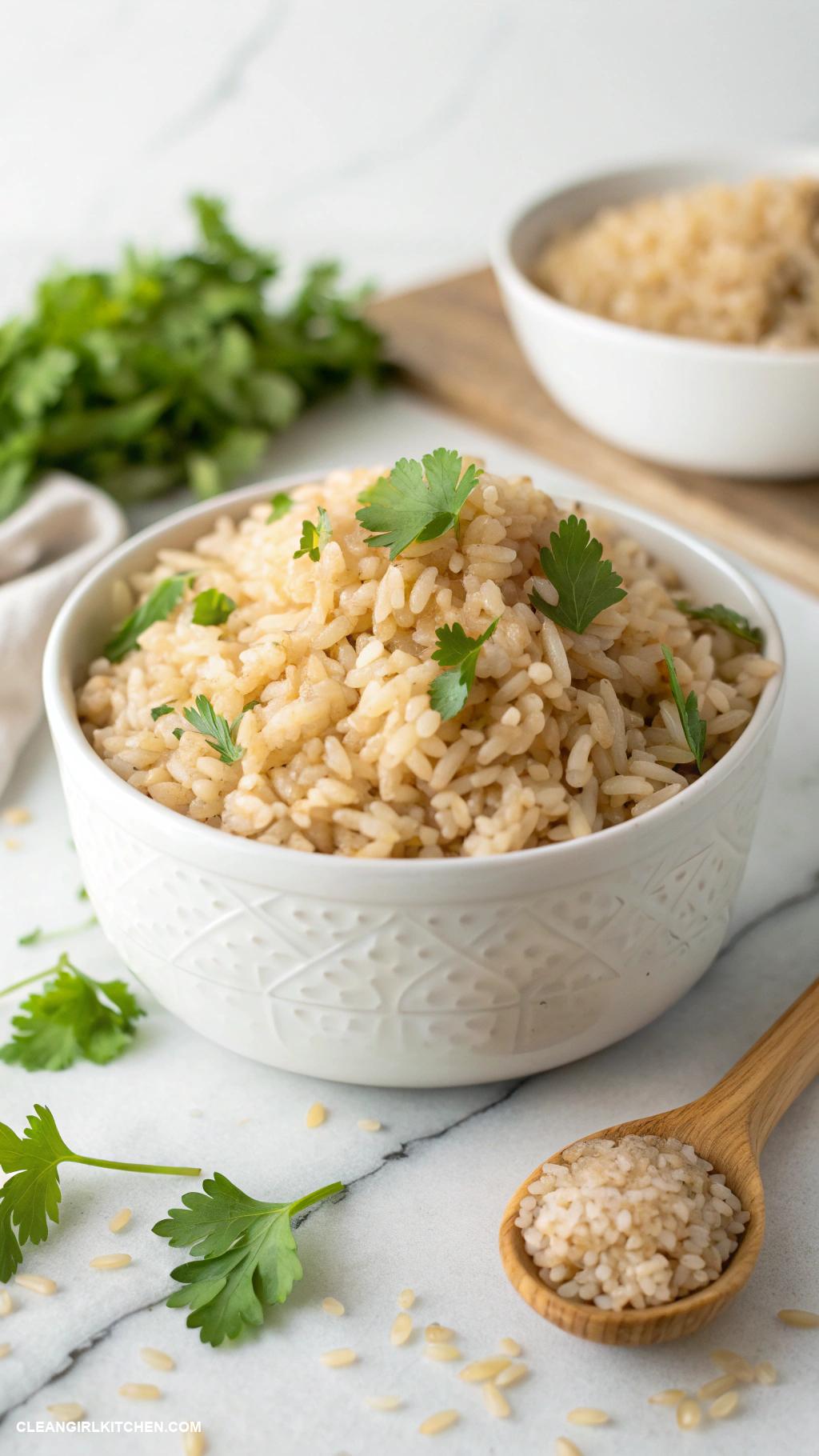 clean foods Brown Rice