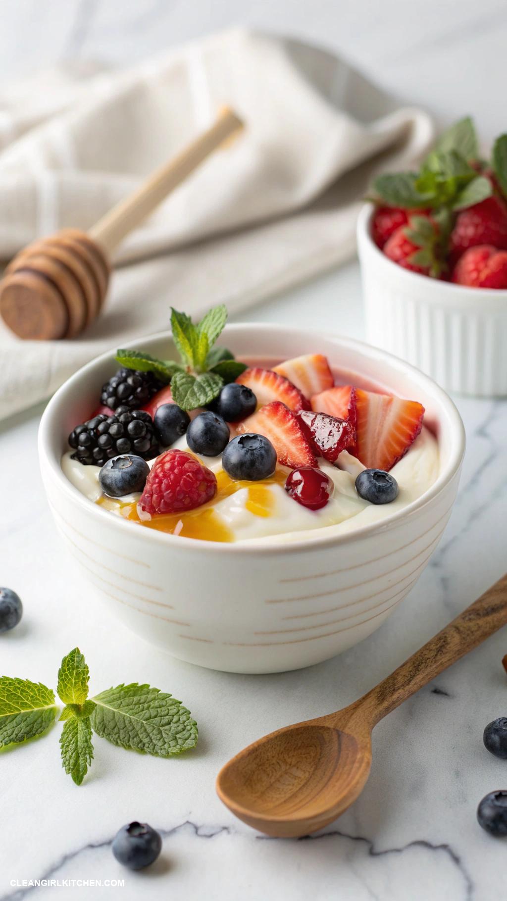 clean foods Greek Yogurt