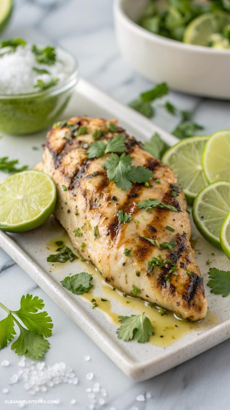 healthy chicken breast recipes Cilantro Lime Chicken Breast