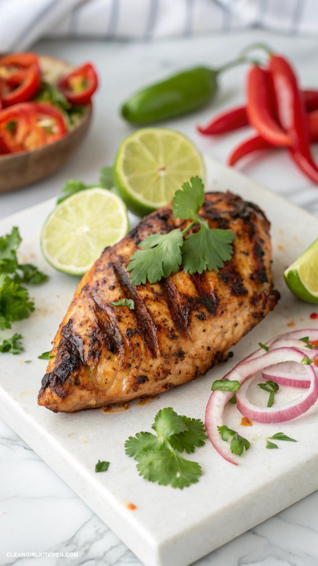 healthy chicken breast recipes Spicy Jamaican Jerk Chicken Breast