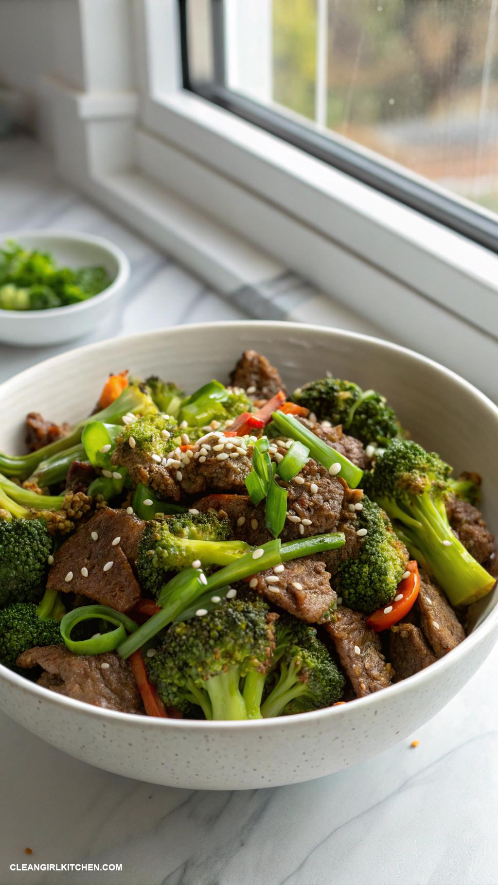 healthy ground beef recipes Beef and Broccoli Stir Fry