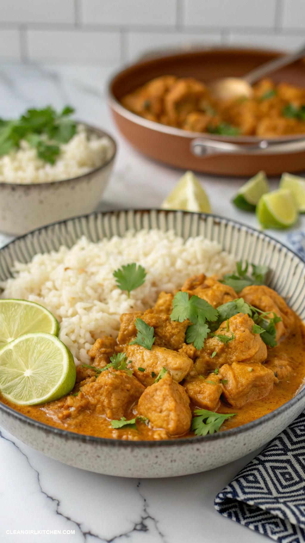 healthy ground chicken recipes Ground Chicken Curry with Cauliflower Rice
