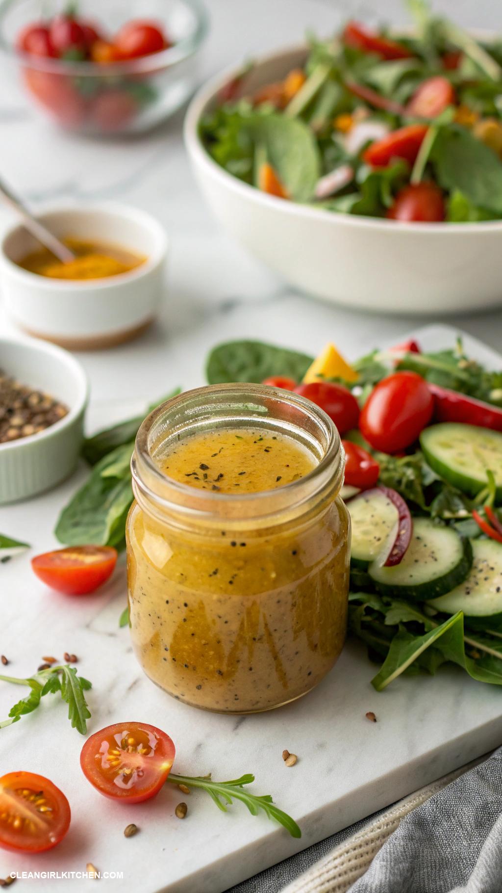 healthy salad dressing Apple Cider Vinegar Dressing