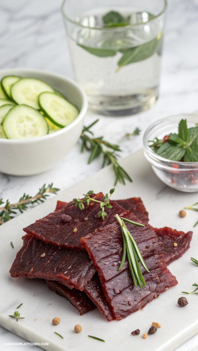 high protein snacks Beef Jerky Low Sodium