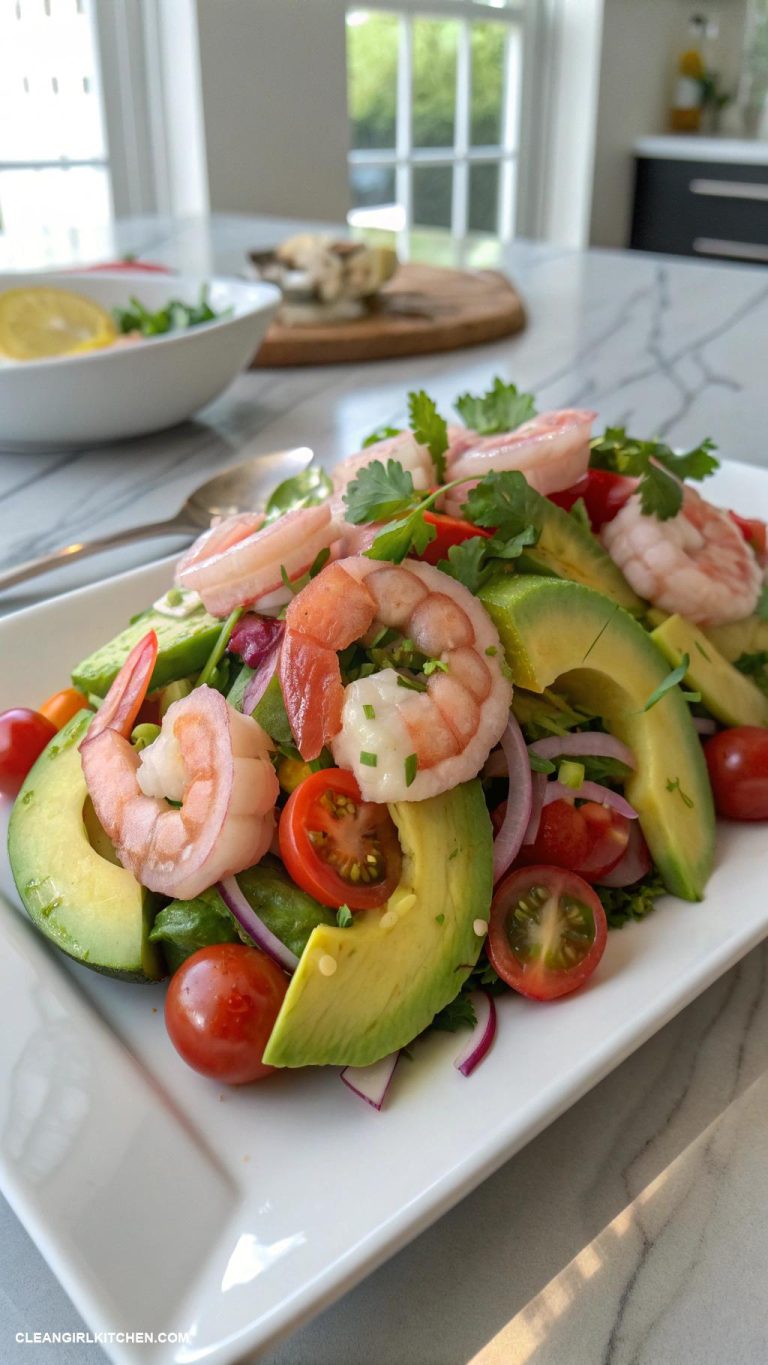 shrimp avocado salad