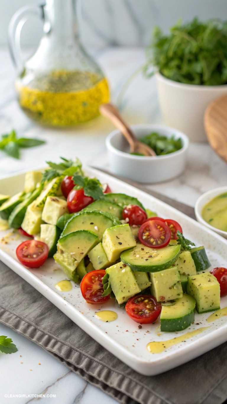 cucumber avocado salad