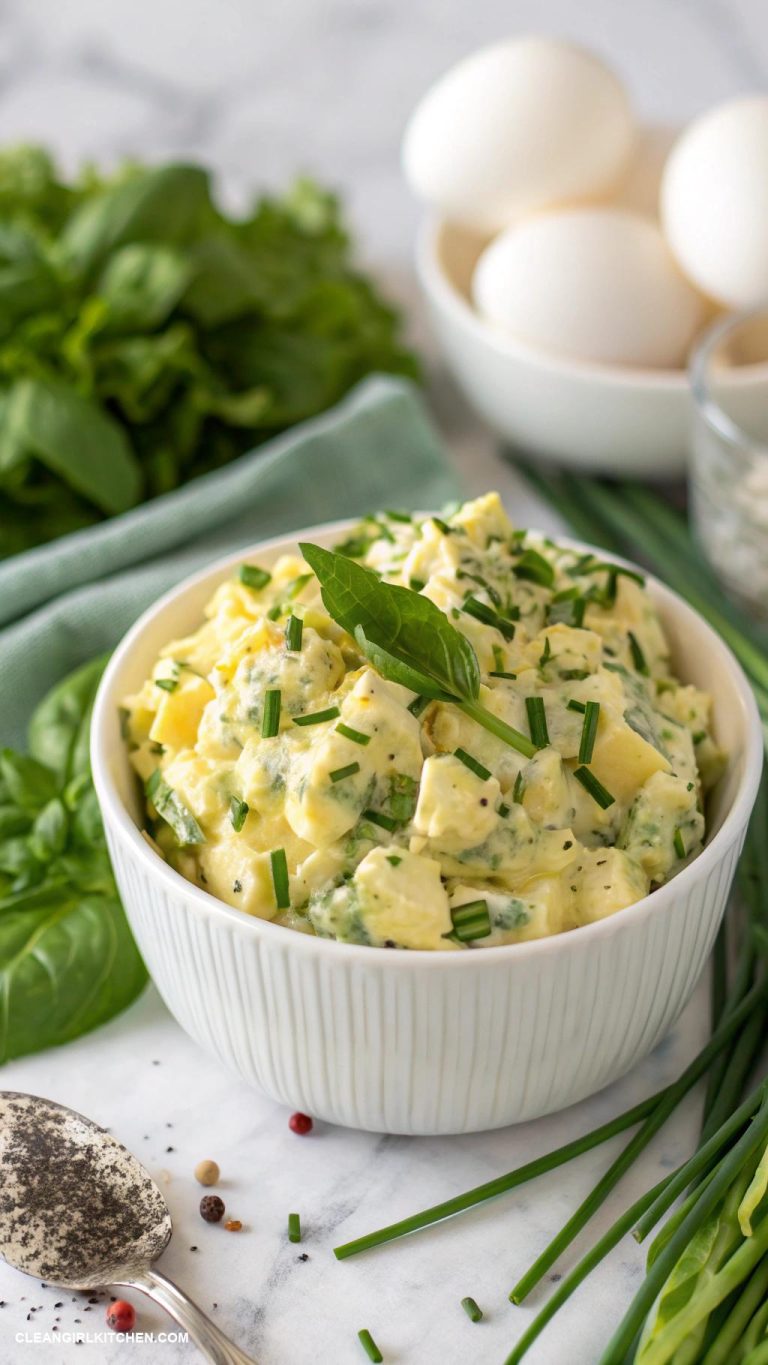 egg salad recipes Herbed Egg Salad with Chives and Basil