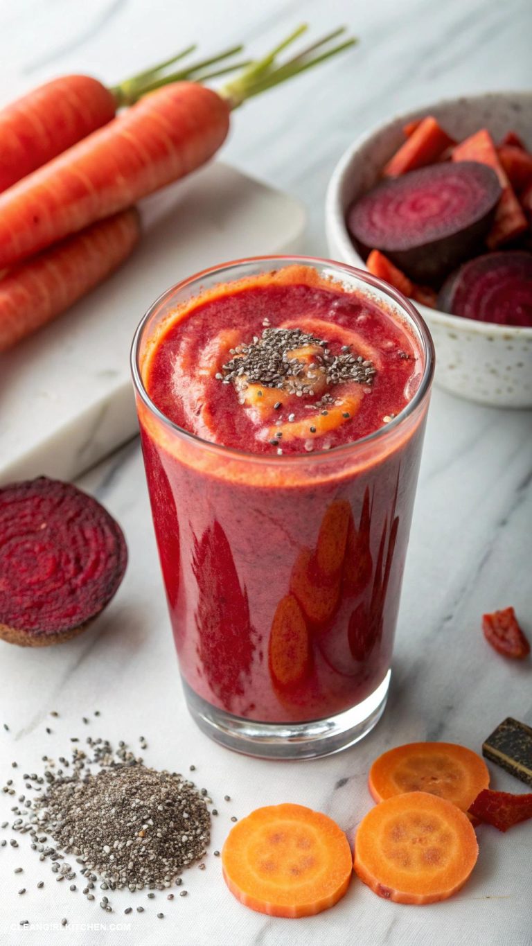 fat burning smoothies Beet and Carrot Smoothie