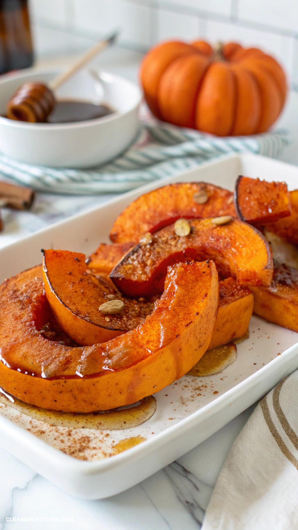 healthy butternut squash recipes Roasted Butternut Squash with Maple and Cinnamon