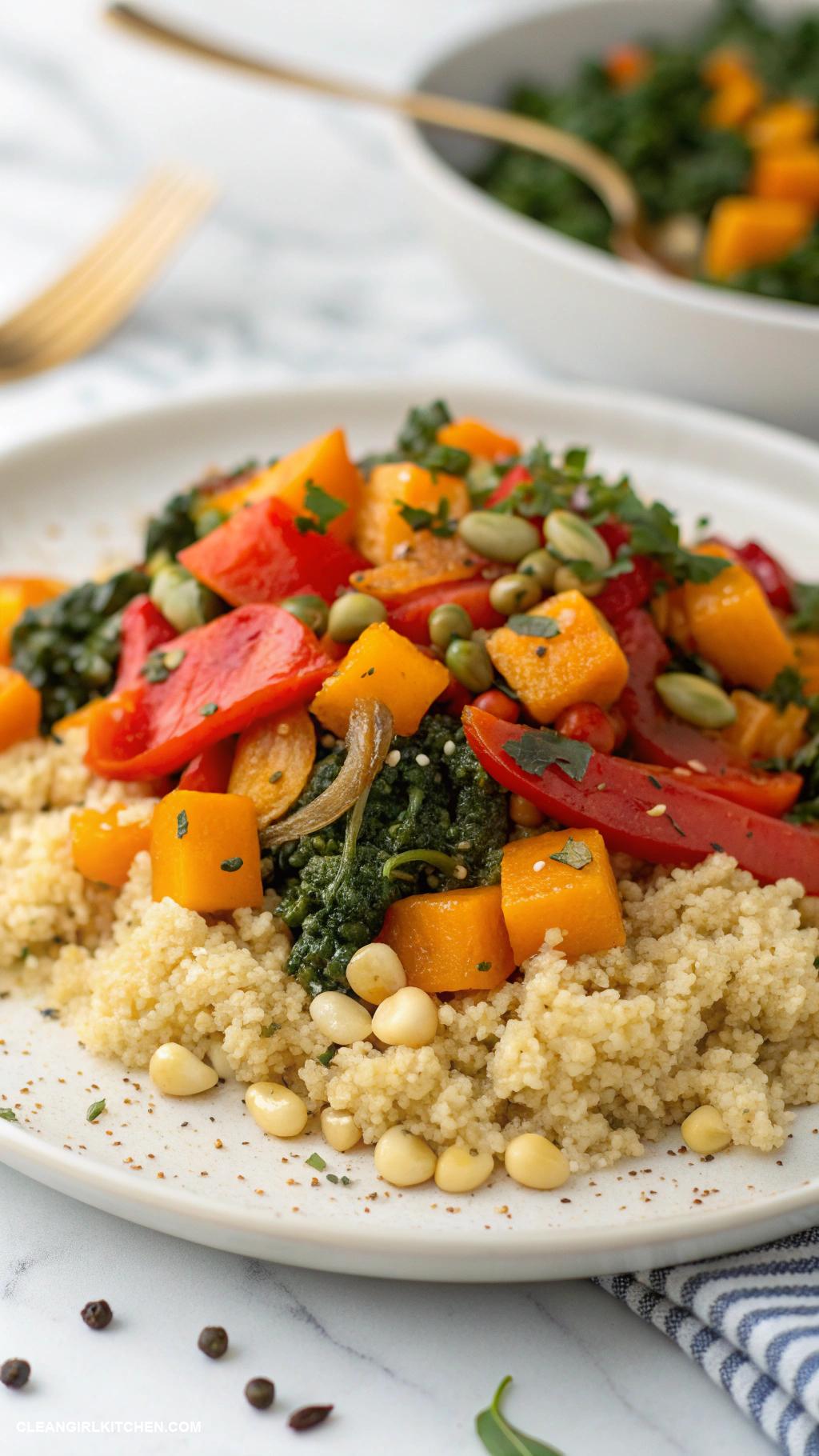 healthy fall meals Fall Vegetable Stir Fry with Quinoa