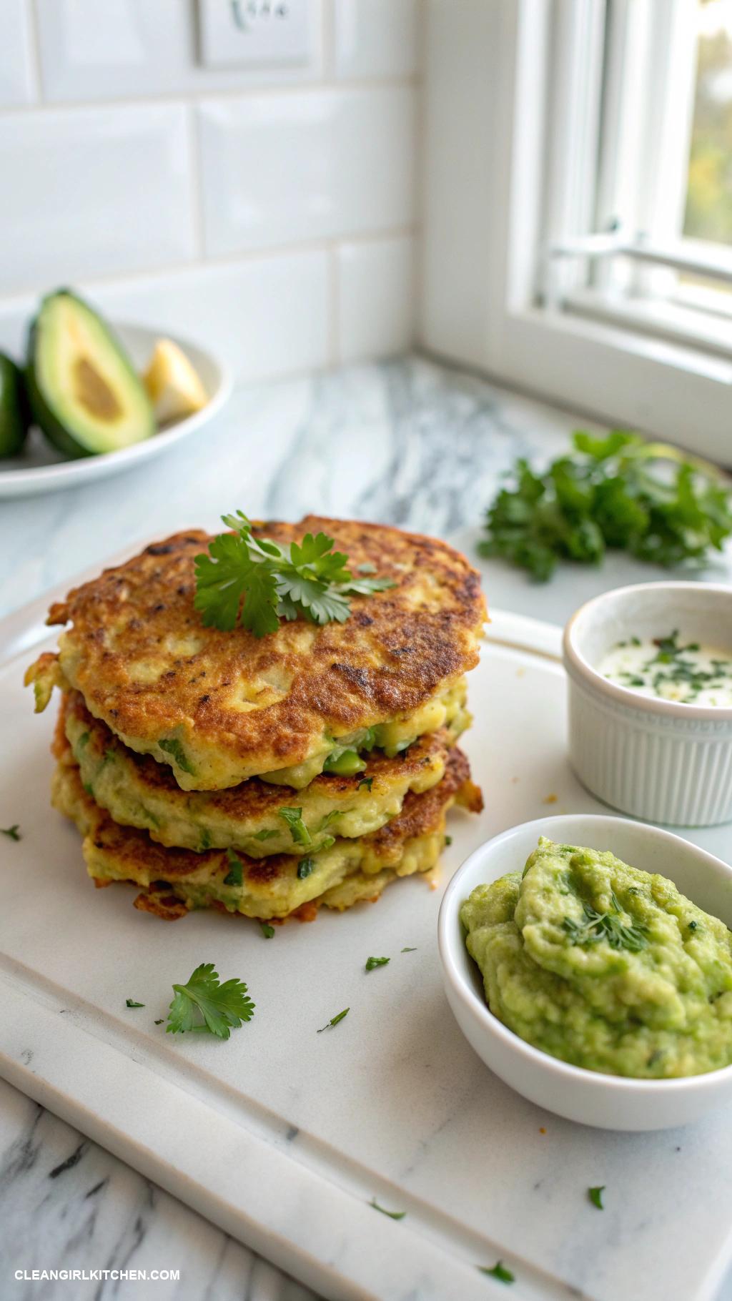 healthy potato recipes Zucchini and Potato Fritters