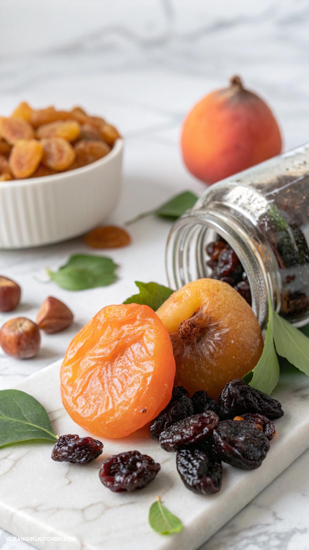 healthy road trip snacks Dried fruit such as apricots raisins or figs