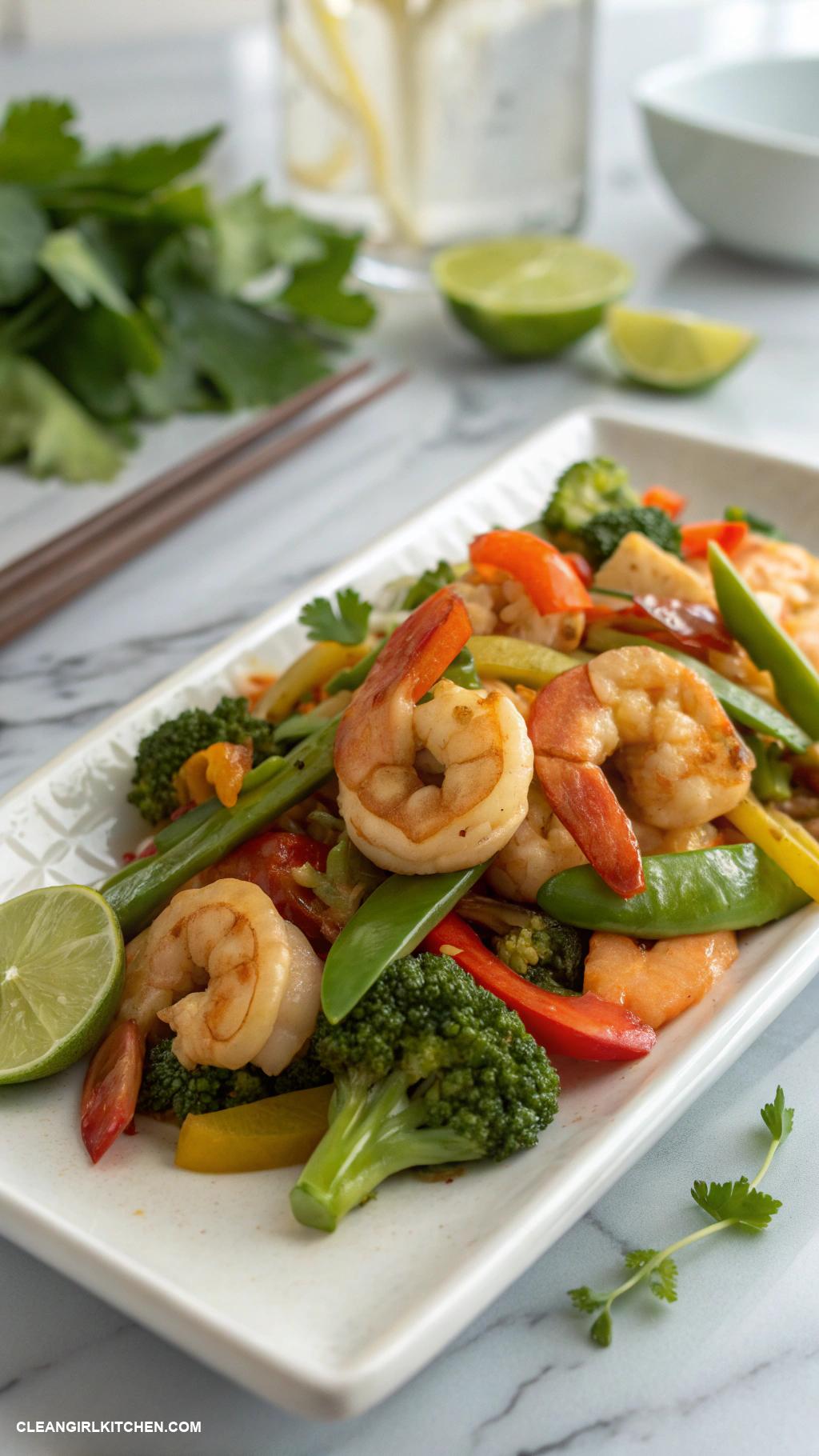 healthy shrimp recipes Shrimp Stir Fry with Vegetables