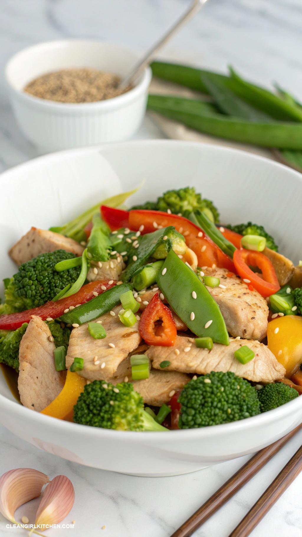 healthy winter meals Turkey and Vegetable Stir Fry