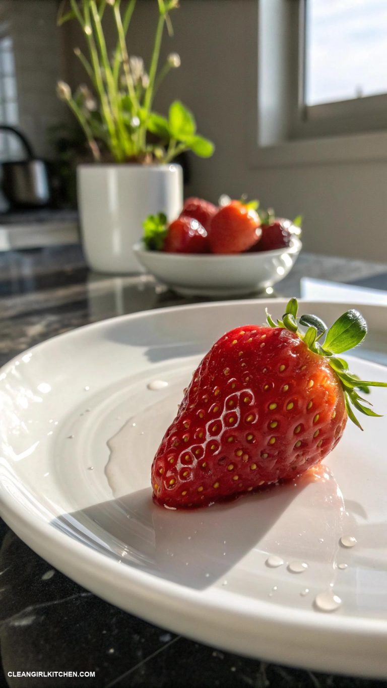 how to clean strawberries