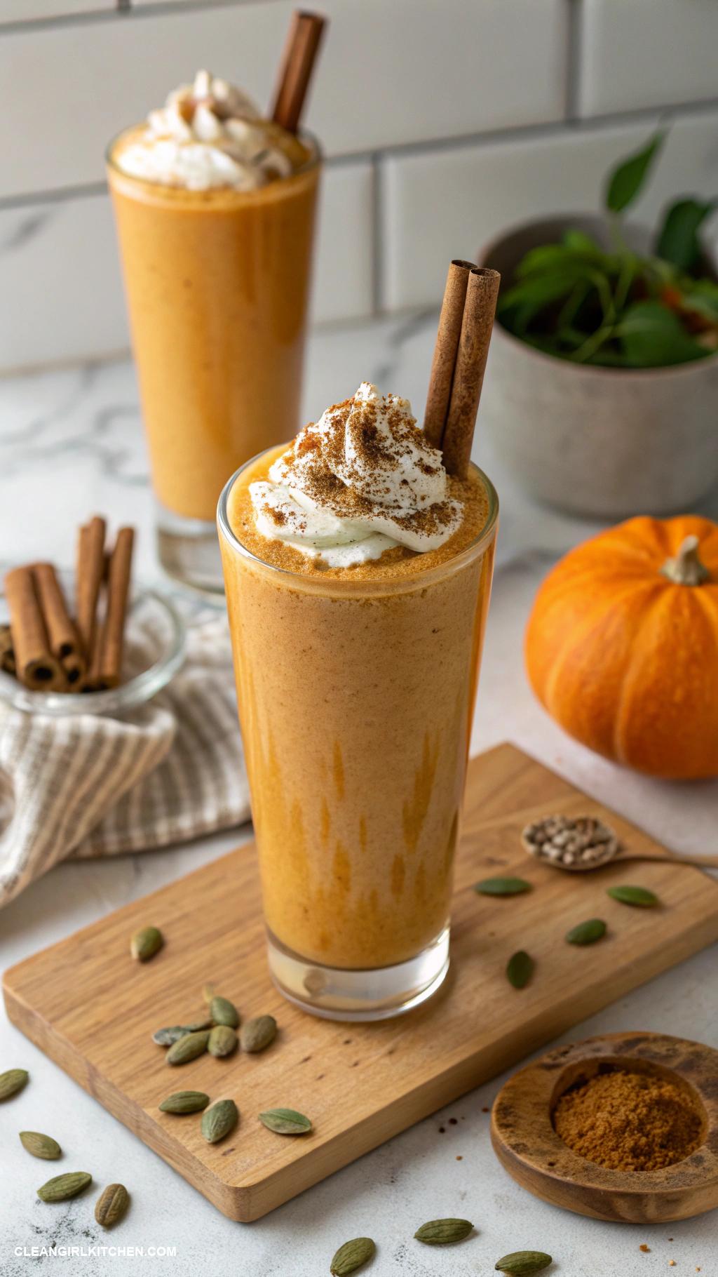 pumpkin smoothie recipes Classic Pumpkin Spice Smoothie