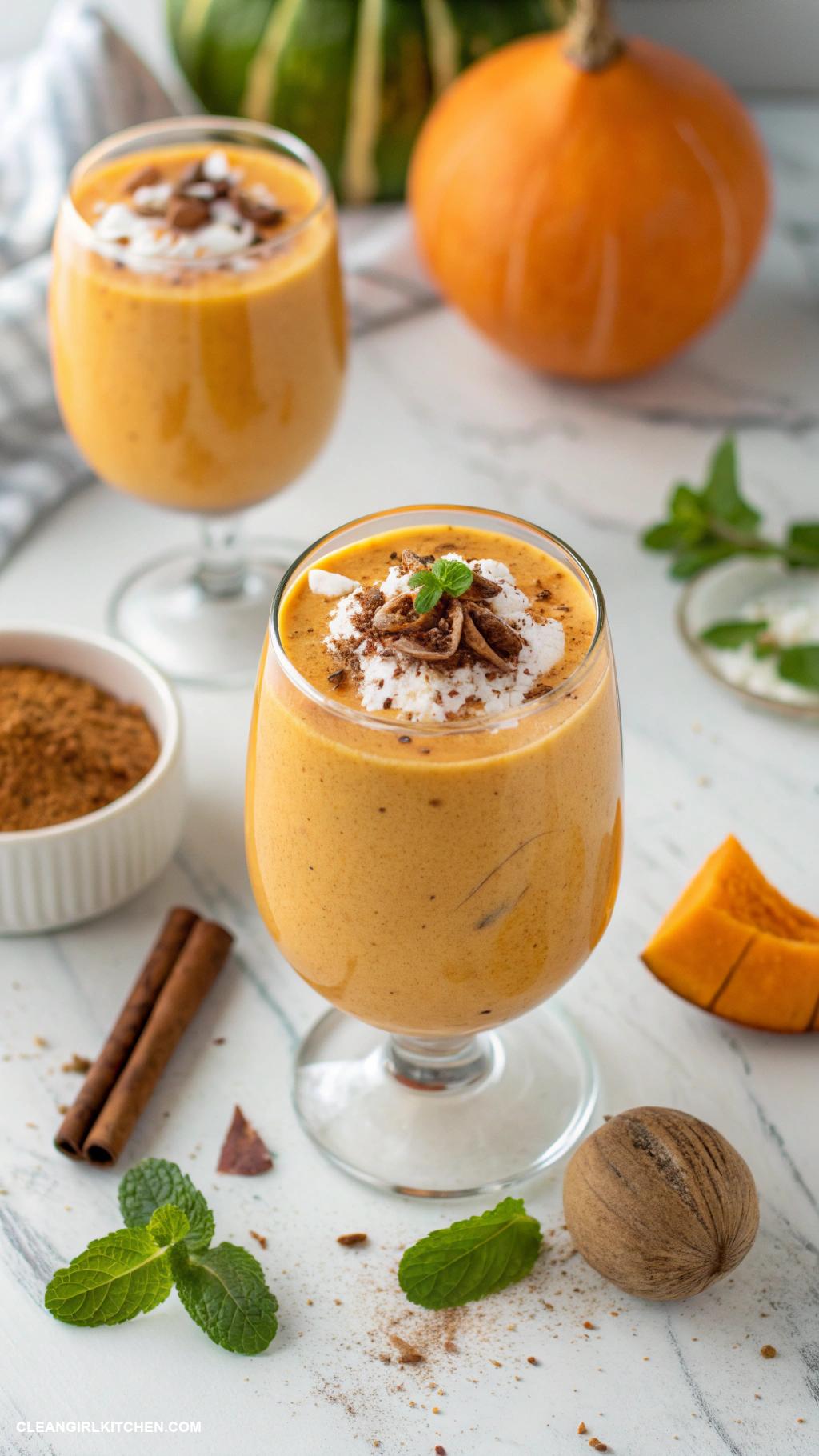 pumpkin smoothie recipes Pumpkin Coconut Smoothie