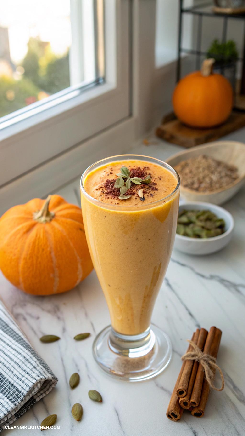 pumpkin smoothie recipes Pumpkin Orange Smoothie