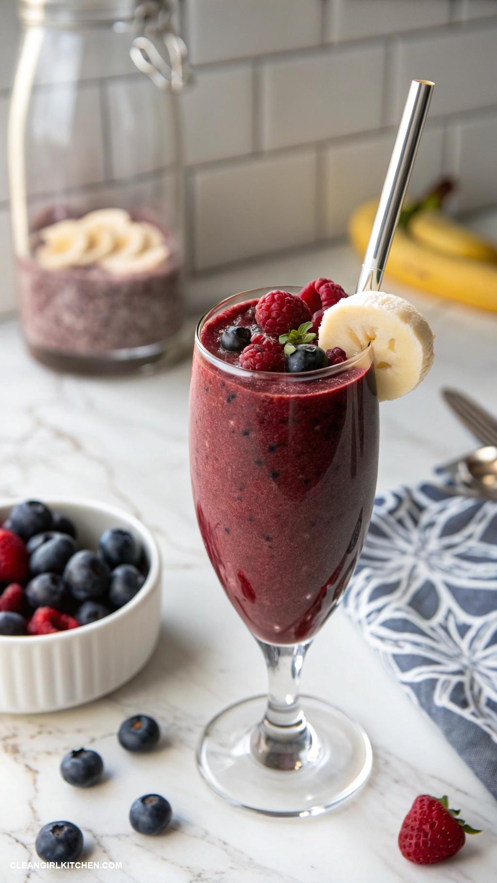 coffee smoothie recipes Berry Coffee Smoothie Combine 1 cup brewed coffee 12 cup frozen mixed berries 12 banana and 12 cup Greek yogurt