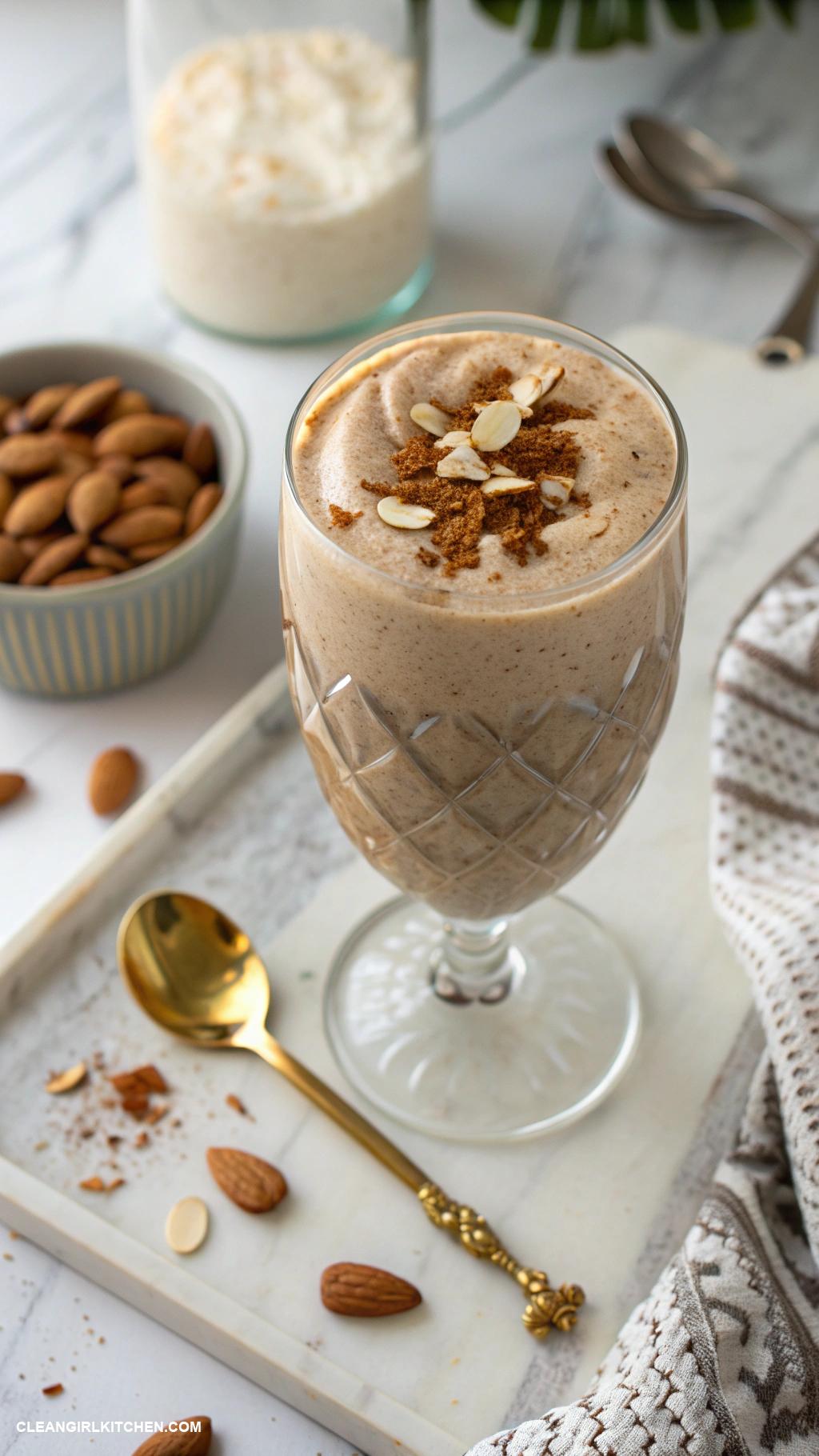 coffee smoothie recipes Vanilla Almond Coffee Smoothie Blend 1 cup brewed coffee 12 cup unsweetened almond milk 1 tablespoon almond butter and a dash of vanilla extract