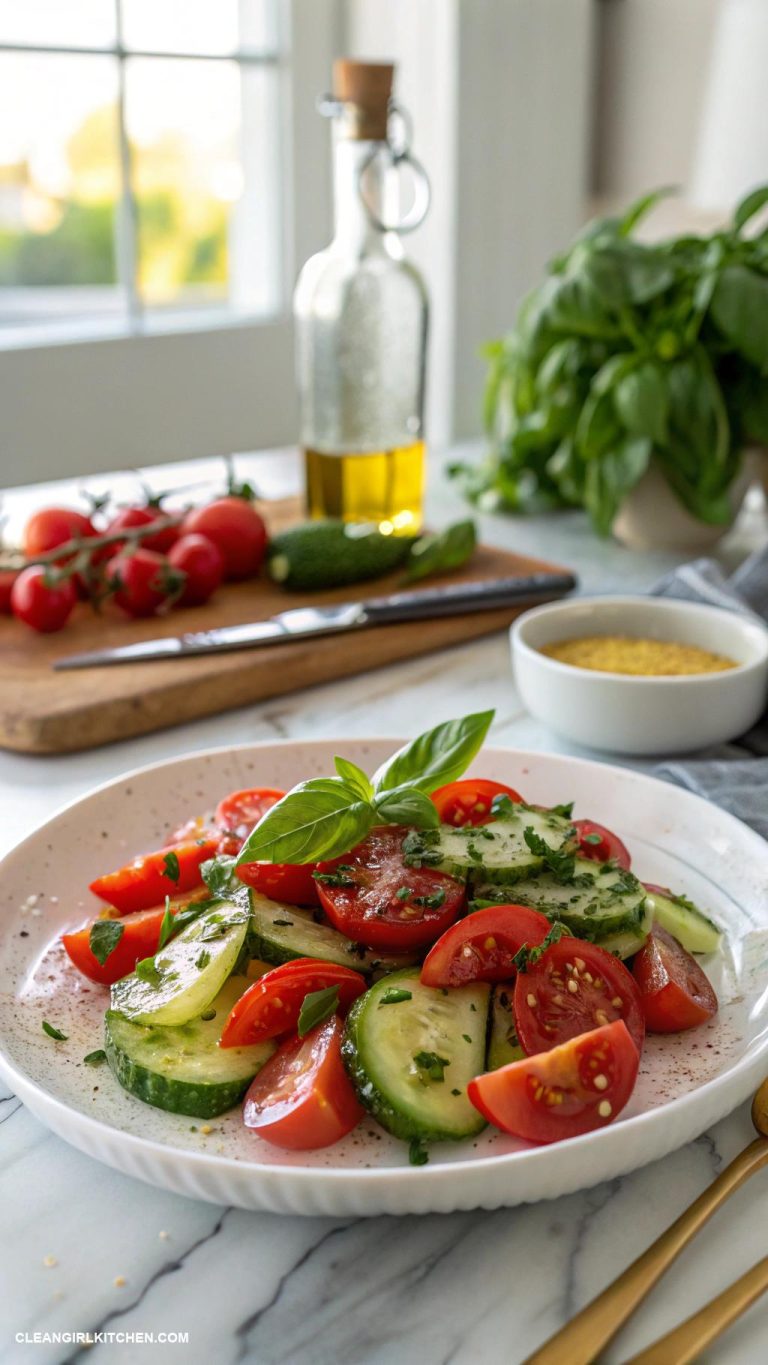 cucumber tomato salad