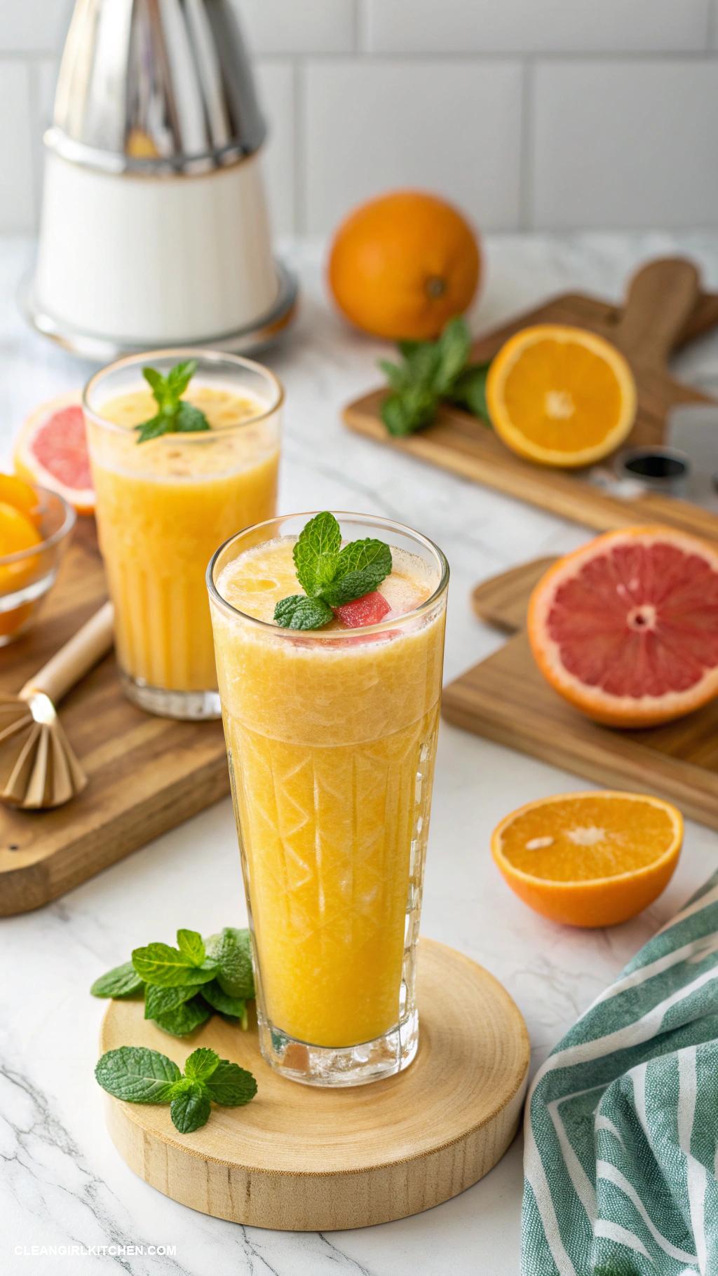 detox juice recipes Citrus Detox Juice Juice oranges grapefruits lemons and add a hint of mint for a zesty cleanse