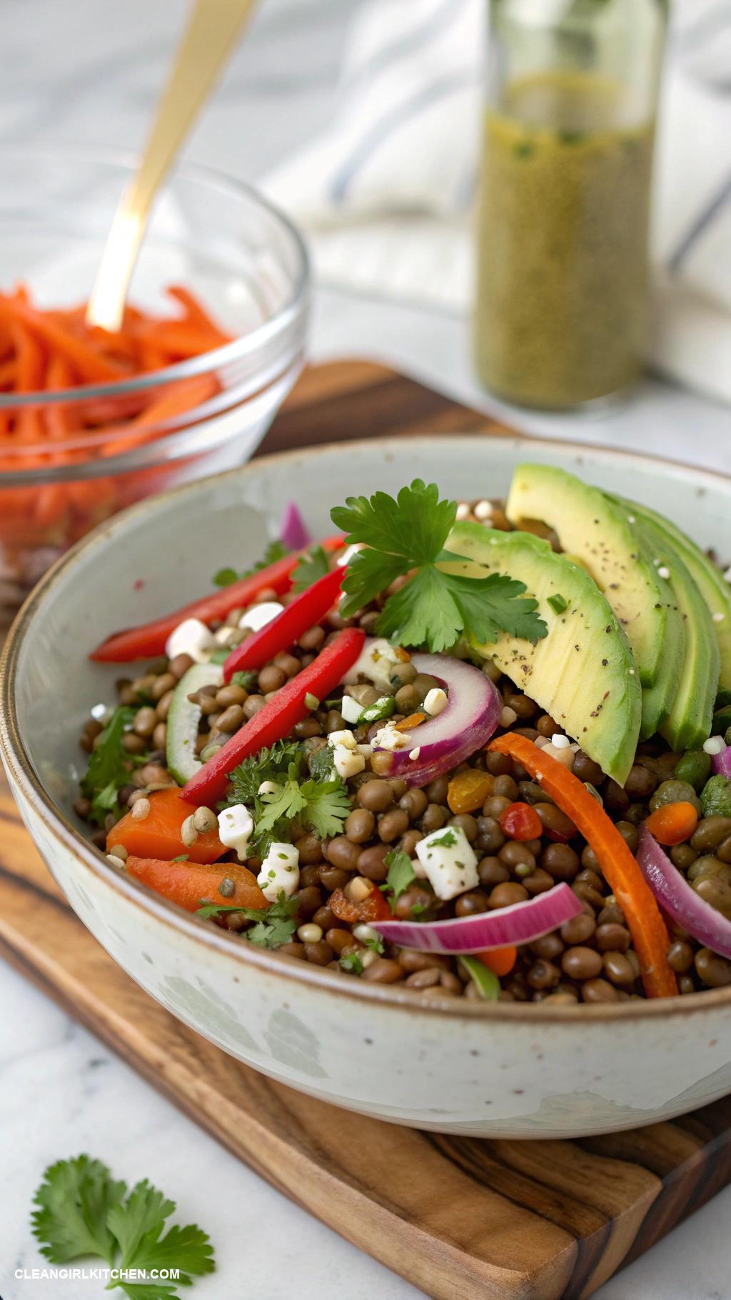 french salads Salade de Lentilles