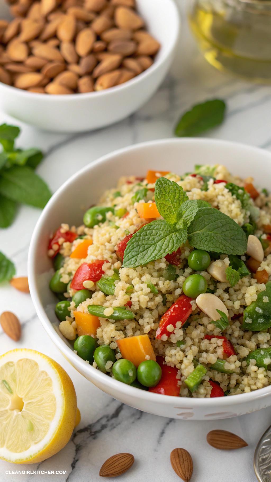 healthy peas recipes Pea and Quinoa Salad