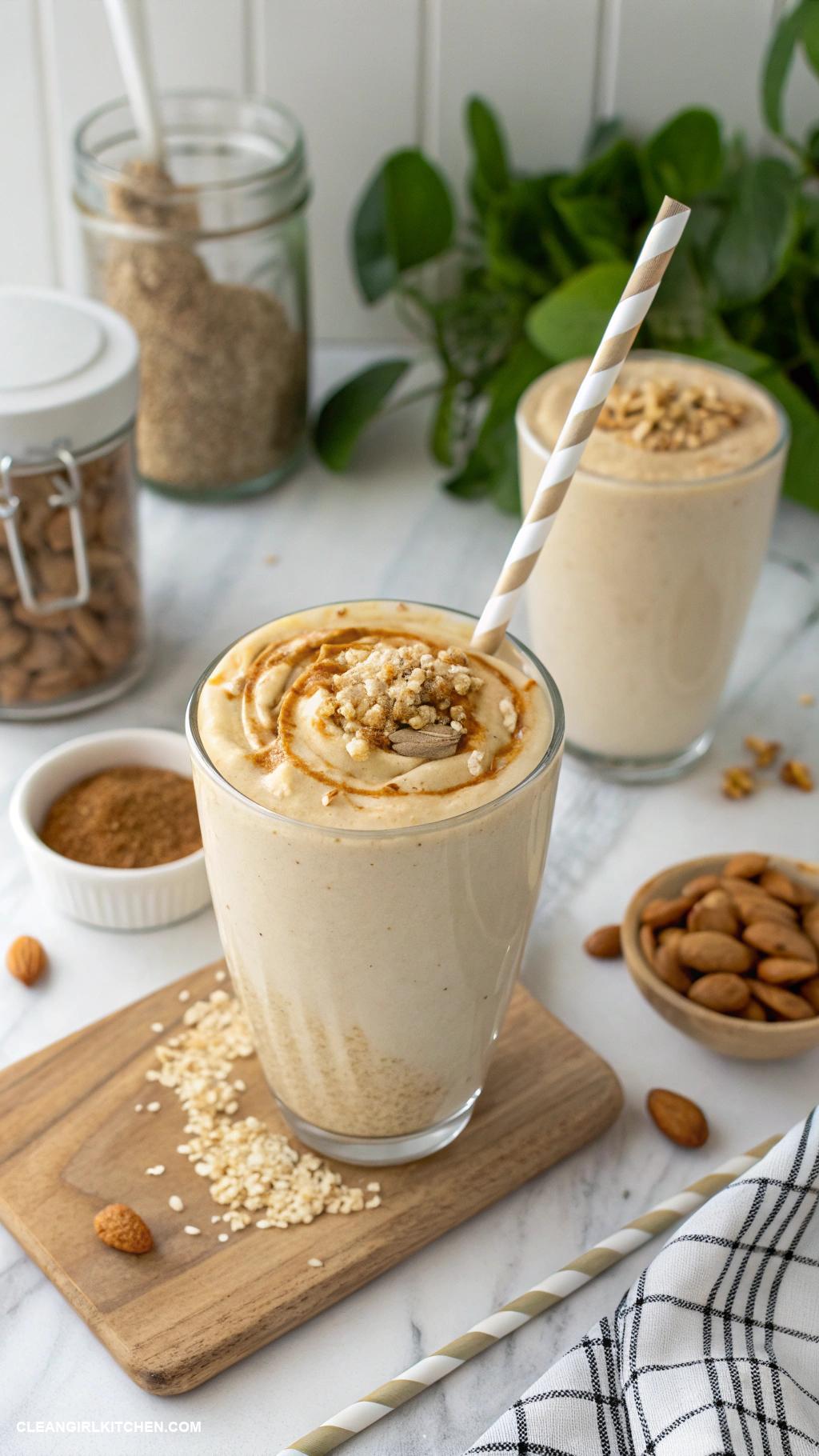 peanut butter smoothie recipes Almond Milk Peanut Butter Smoothie