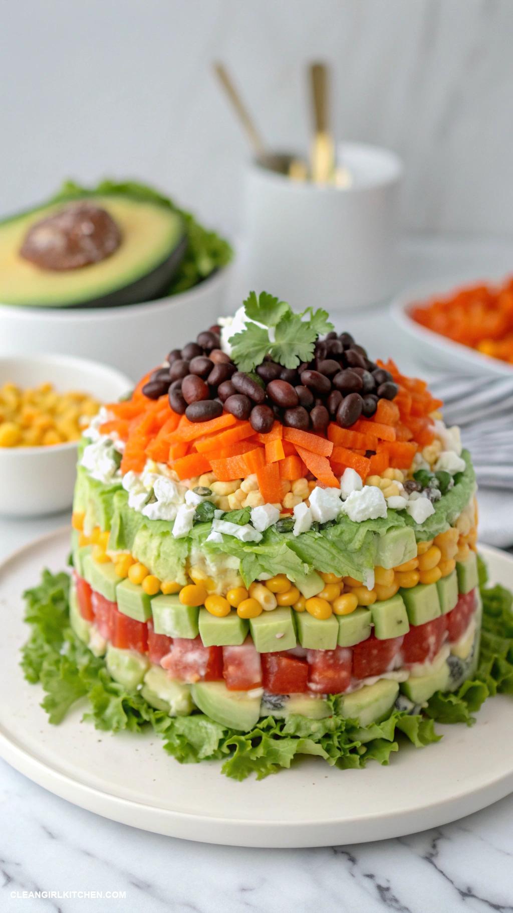 7 layer salad
