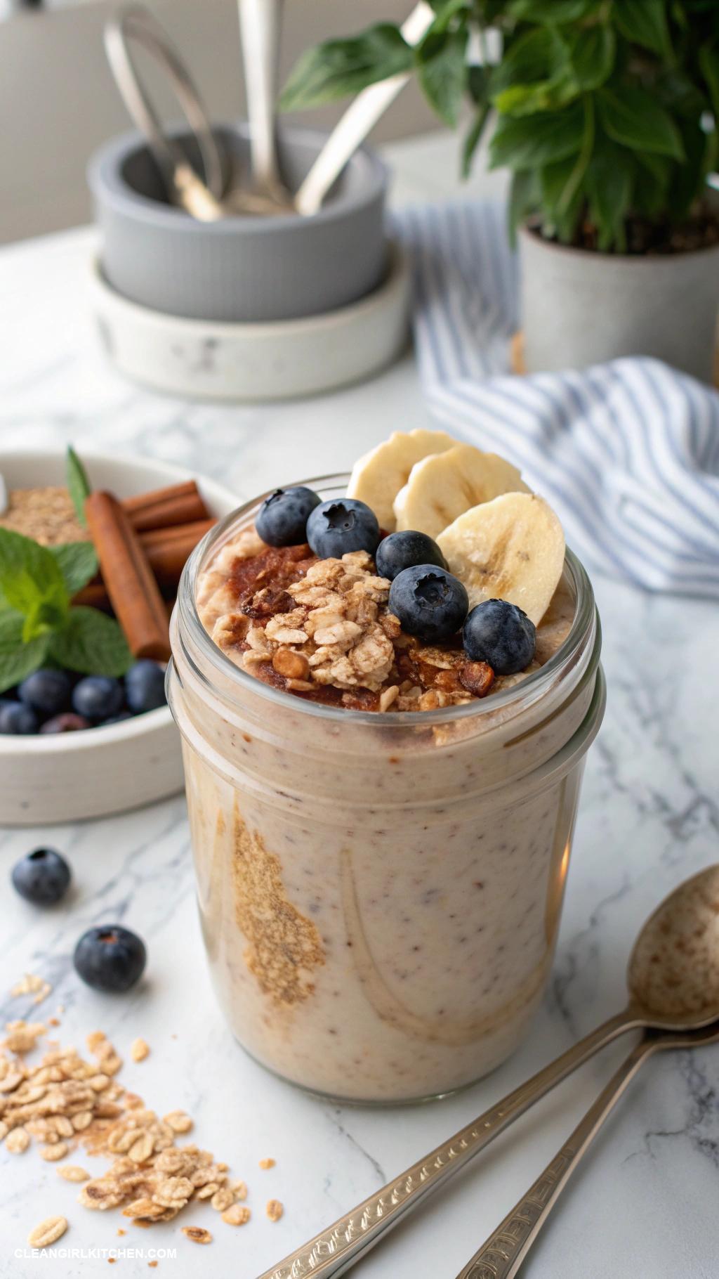 breakfast smoothies Oatmeal Breakfast Smoothie