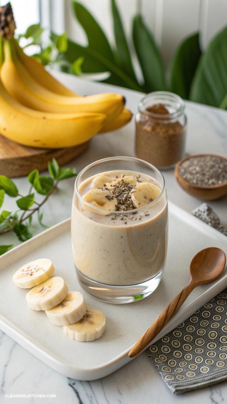peanut butter banana smoothie
