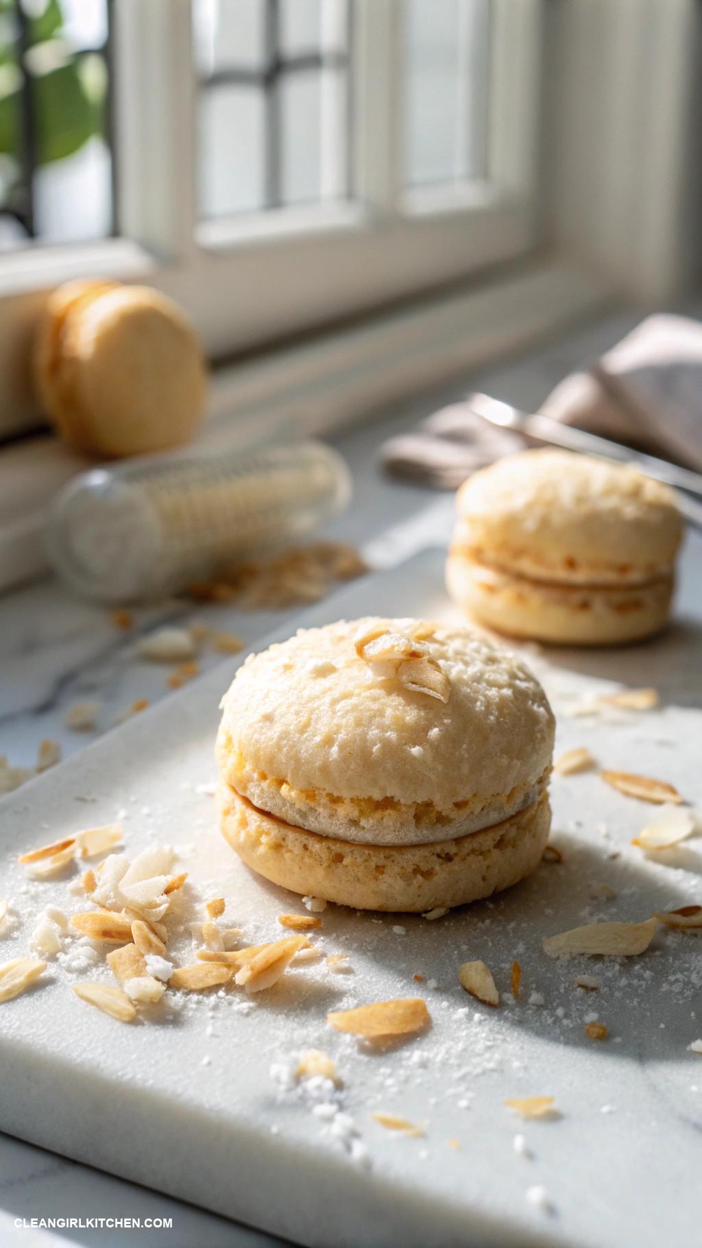 healthy christmas baking Sugar Free Coconut Macaroons