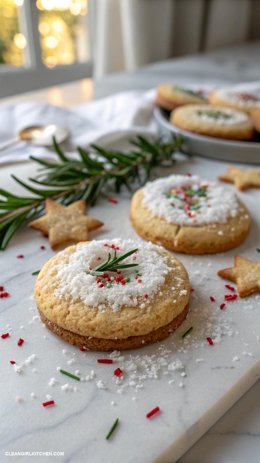 healthy christmas desserts Coconut Flour Cookies