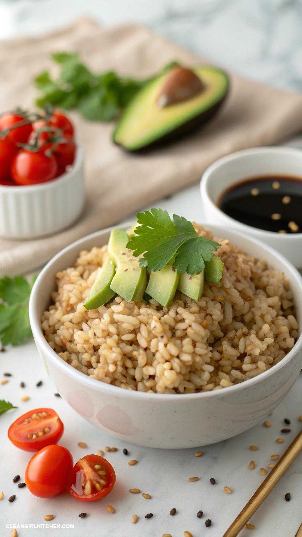 vegan foods Brown Rice