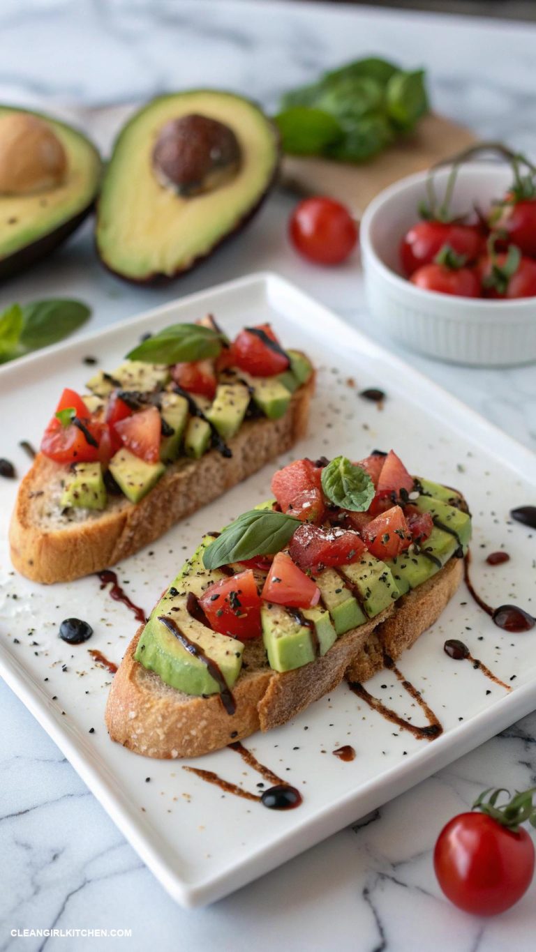 avocado bruschetta